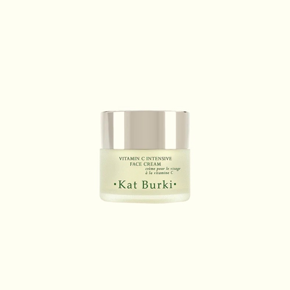 New Vitamin C intensive face cream.